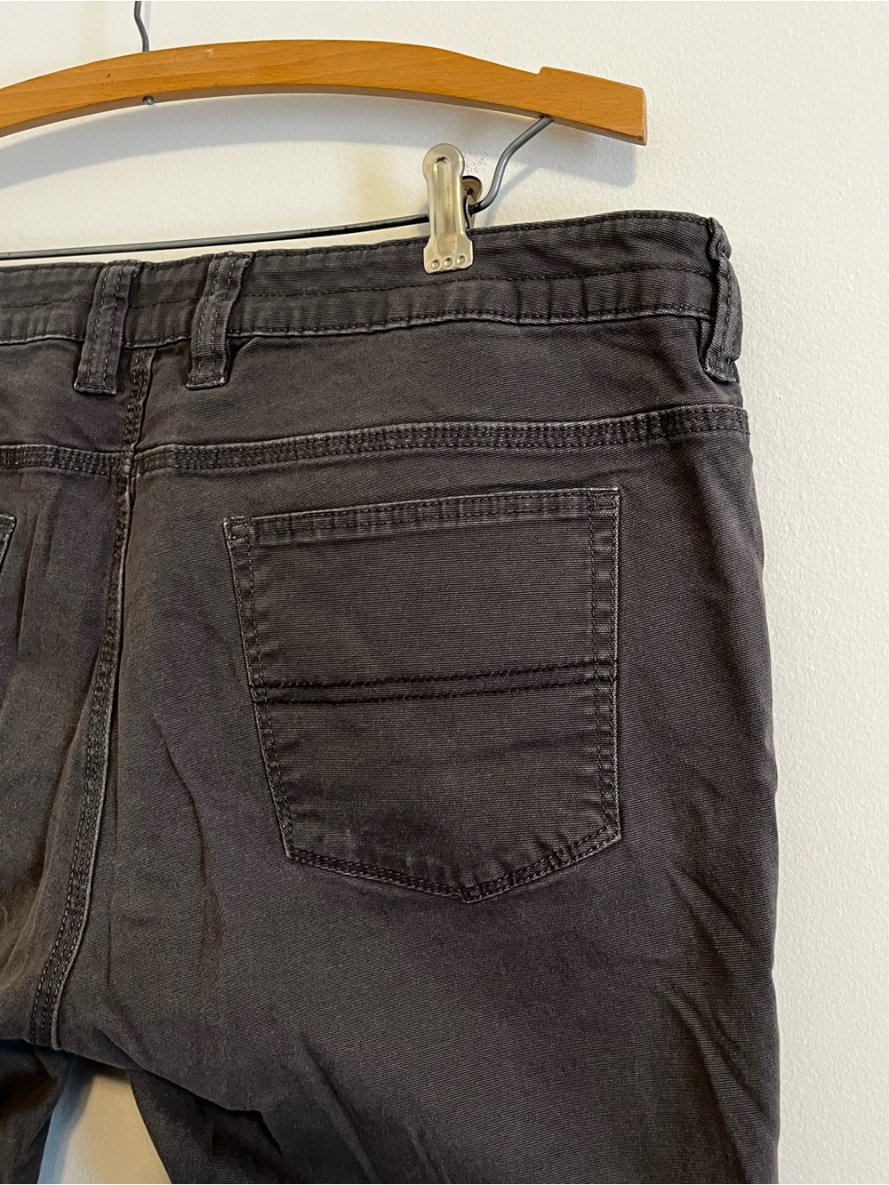 Mountain Khakis Classic Fit Mid Rise Straight Leg Stretch Pants Gray Outdoor - Picture 10 of 13